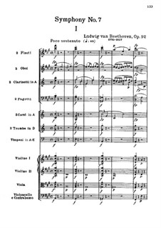 Fragments: Movement I by Ludwig van Beethoven