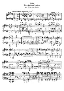 Deux Valse Caprices, Op.37
