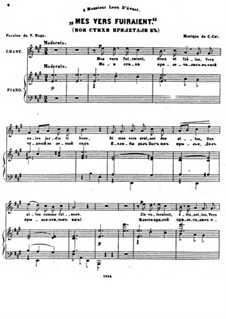 Mes vers fuiraient, Op.32 No.2