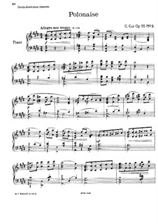 Polonaise in E Major, Op.95 No.5