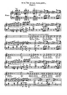 The Barber of Seville. No.11 (Arrangement for Soloists, Choir and Piano)