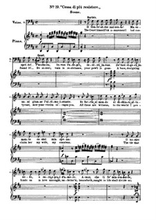 The Barber of Seville. Nos.19-20 (Arrangement for Soloists, Choir and Piano)