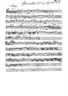 Requiem in D Minor (Clarinet I), K.626