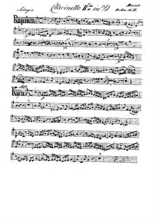Requiem in D Minor (Clarinet II), K.626