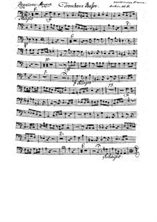Requiem in D Minor (Trombone Basso), K.626