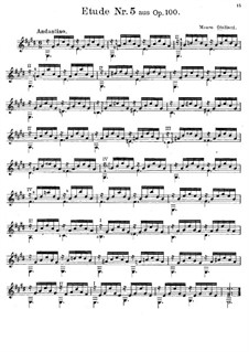 Etude No.5, Op.100
