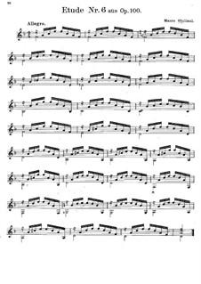 Etude No.6, Op.100