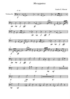 Mecuppatea - cello part
