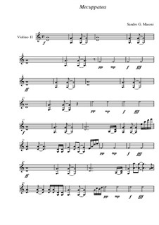 Mecuppatea - violin II part