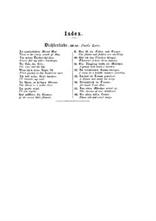 Dichterliebe (Poet's Love), Op.48
