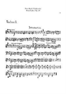 Swan Lake (Violins II), Op.20 TH 12