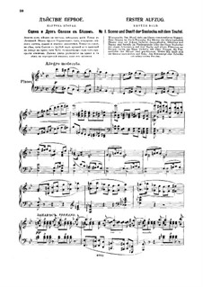 The Slippers, TH 8: Act I – piano-vocal score by Pyotr Tchaikovsky
