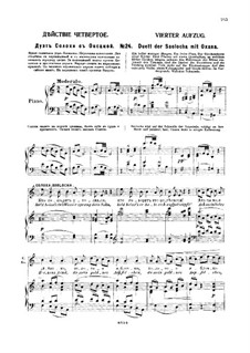 The Slippers. Act IV (Arrangement for Soloists, Choir and Piano), TH 8