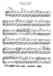 Sonata for Piano No.14 in C Major, Hob.XVI/3: Sonata for Piano No.14 in C Major by Joseph Haydn