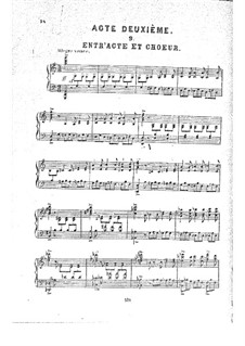 Prisoner of the Caucasus. Act II (Arrangement for Soloists, Choir and Piano)