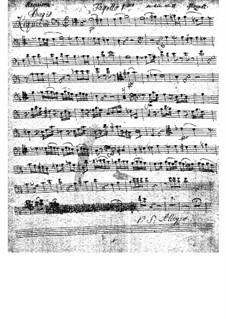 Requiem in D Minor (Bassoon I), K.626