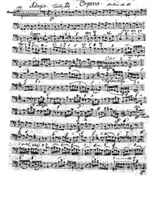 Requiem in D Minor (Basso Continuo), K.626