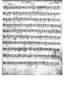 Requiem in D Minor (Tenor Part), K.626