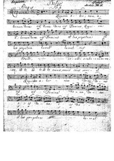 Requiem in D Minor (Bass Part), K.626