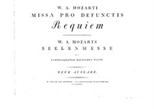Requiem in D Minor, K.626