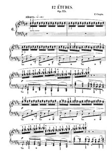 Etude No.6, Op.25