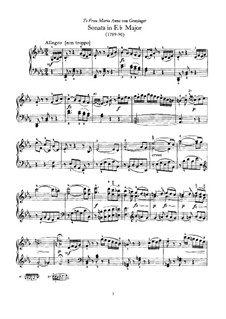 Sonata No.59 in E Flat Major for Piano, Hob.XVI/49
