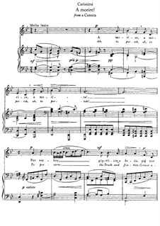 A morire: In G Minor by Giacomo Carissimi