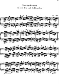 Thirds Scales in All Major and Minor Keys: Thirds Scales in All Major and Minor Keys by Carl Tausig