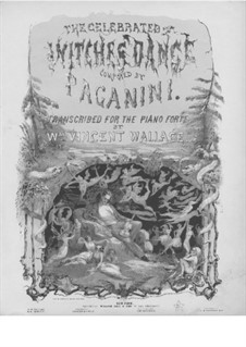 Witches Dance. Arrangement for Piano, Op.8