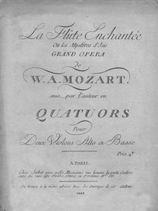The Magic Flute (String Parts)