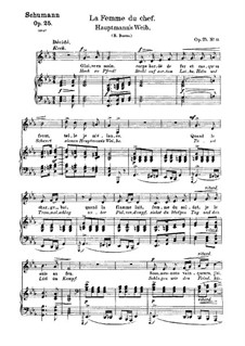 Hauptmanns Weib (C Minor), Op.25 No.19