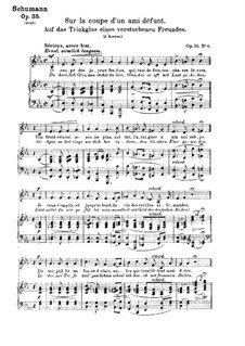 Drinking Glass of a Dead Friend, Op.35 No.6