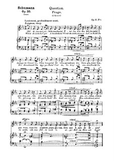 Question, Op.35 No.9