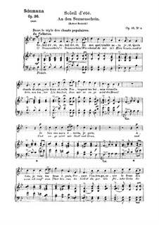 To the Sunshine (in B Flat Major), Op.36 No.4