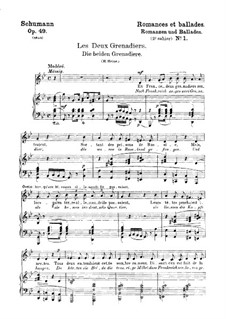 Romances and Ballades, Op.49: Complete set by Robert Schumann