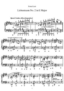 Dreams of Love. Nocturne No.2, S.541 No.2