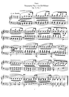 Thirteen Nocturnes: Thirteen Nocturnes by Gabriel Fauré