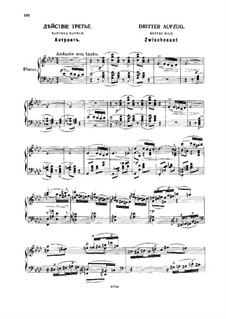 The Slippers. Acts III, IV, for Voices and Piano, TH 8