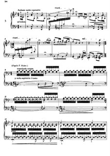 Album of a Wanderer. Book II 'Flowers of Melody from the Alpes', No.5, S.156