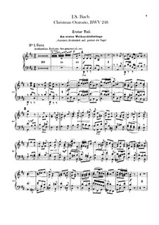 Christmas Oratorio – Organ Part, BWV 248