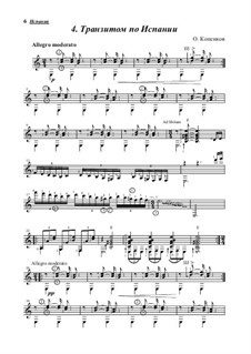 Транзитом по Испании, Op.9: Транзитом по Испании by Oleg Kopenkov