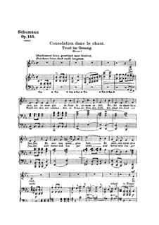 Quatre melodies (Vier Lieder), Op.142
