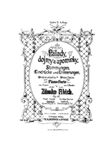 Book 10, Op.47 No.136-148: Book 10 by Zdeněk Fibich