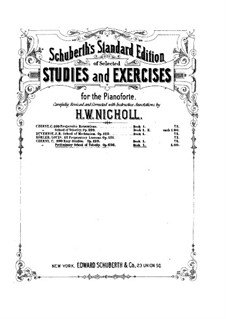 Preliminary School for Velocity, Book I, Op.636