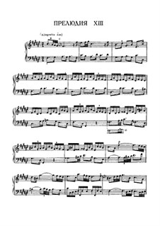 The Well-Tempered Clavier. Book II, Part II, BWV 882-893