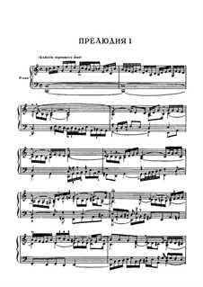 The Well-Tempered Clavier. Book II, Part I, BWV 870-881