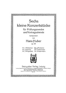 Six Little Concert Pieces. Arabeske, Op.131 No.4