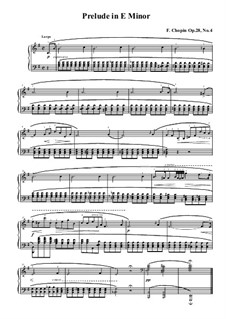 Prelude in E Minor, Op.28 No.4