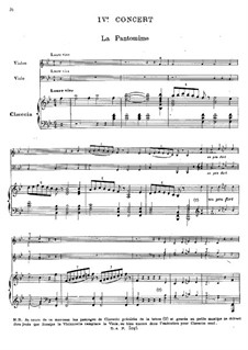 Harpsichord Concerto No.4 in B Flat Major, RCT 10: Full score by Jean-Philippe Rameau
