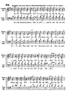 Choir 'Lobe den Herrn, meine Seele'